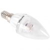 PRO.SPECÂ® LED Clear Candle Lamp 3W SBC 230lm