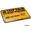 Rustic Keep Calm, Keep Playing Sinclair ZX Spectrum Yellow Tone Mouse Mat [313]