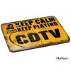 Rustic Keep Calm, Keep Playing CDTV (Amiga) Yellow Tone Mouse Mat [314]