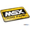 Rustic MSX LOGO - DON'T PANIC Off Yellow Mouse Mat [349]