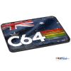 Rustic New Design Commodore C64 LOGO Australian Flag Mouse Mat [549]