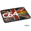 Rustic Reworked Commodore C64 LOGO Union Jack Mouse Mat [550]