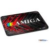 Rustic Re-Imagined Commodore AMIGA LOGO Red & Black Chevron Design Mouse Mat [583]