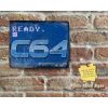 Rustic Alternative C64 TEXT and READY Prompt Commodore Screengrab Metal Sign [460]