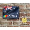 Rustic Reworked Commodore AMIGA LOGO Australian Flag Metal Sign [570]