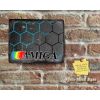 Rustic New Design Commodore AMIGA LOGO Glowing Hexagons Metal Sign [578]