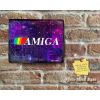 Rustic Reworked Commodore AMIGA LOGO Futuristic Design Metal Sign [582]